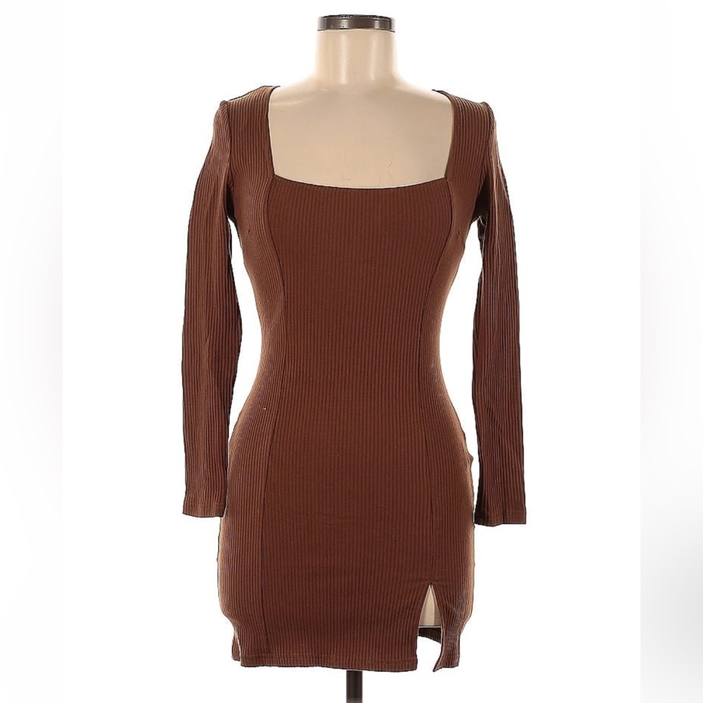 Princess Polly brown mini dress